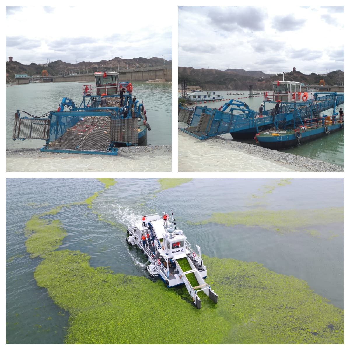 Fully Upgraded Cleaning Boat Trash Skimmer Boat for Water Environment Protection Fully Upgraded Cleaning Boat Trash Skimmer Boat for Water Environment Protection